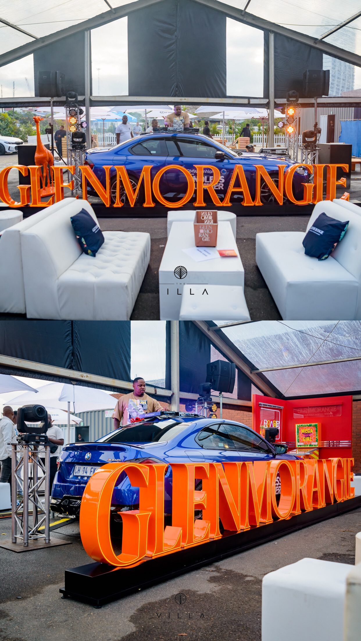 Instagram post by @lvee_nkosii for GLENMORANGIE. Caption reads: THE AFTER MOVIE 🎥 

@endless_summer_dbn x....