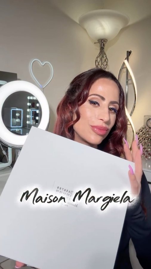 Instagram post by @makeupbysharonjoy for Maison Margiela Fragrances. Caption reads: Maison Margiela is LIVE at the Sephora Savings....