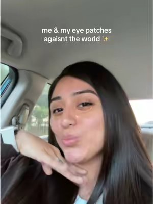 TikTok post by @yazrdz153 for Goodal USA. Caption reads: Love my @goodal USA Vitamin C eye patches ✨....