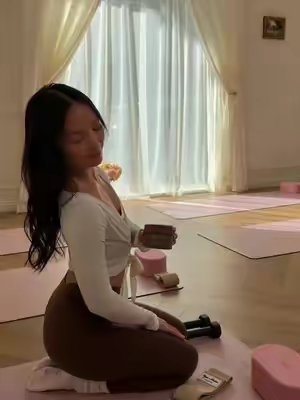 TikTok post by @nadineeemarieee for Emi Jay. Caption reads: [...] my favorite scent (launching 9.8)!! 🧸 @Emi....