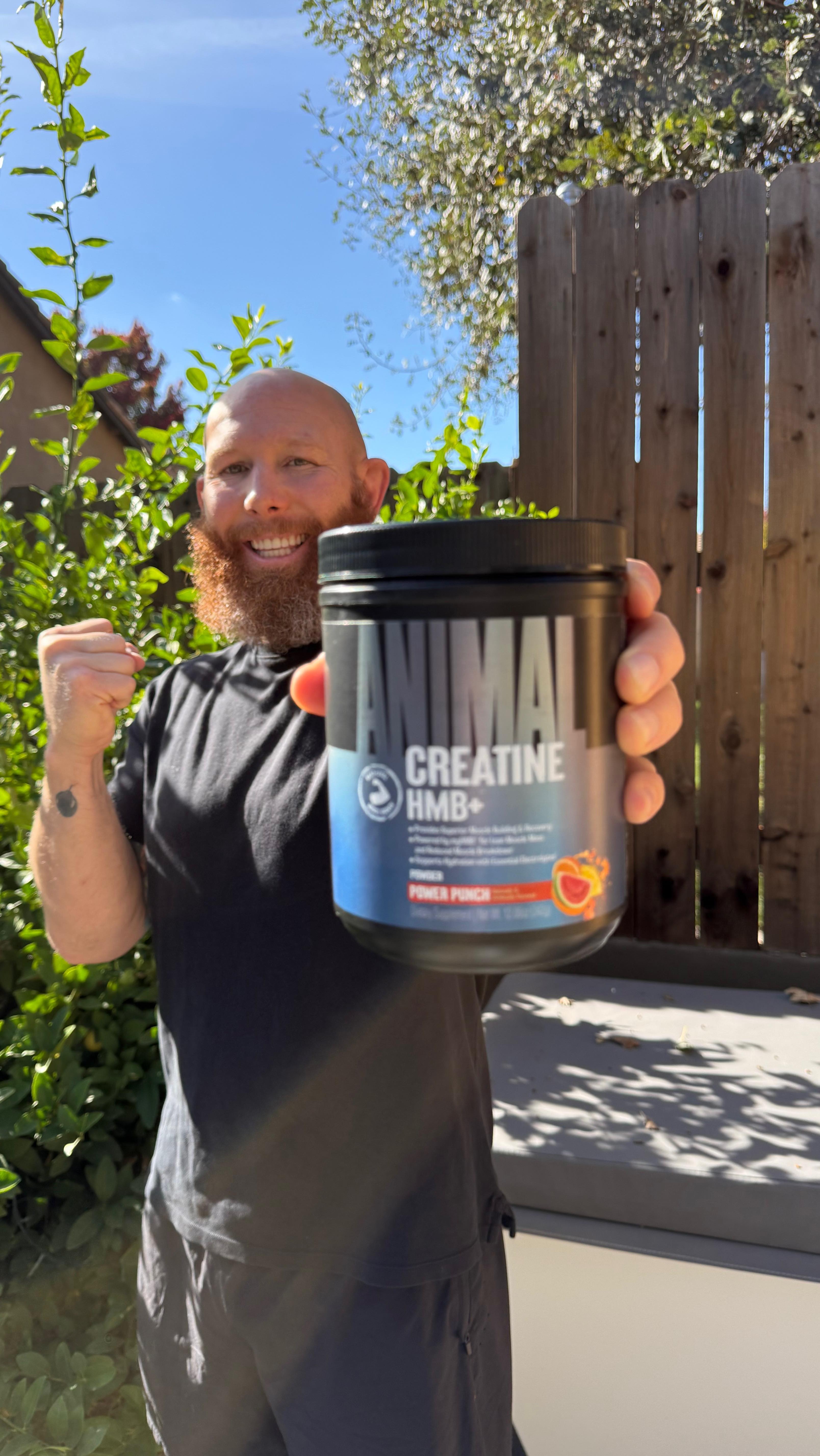 Instagram post by @joshemmettufc for Animal. Caption reads: [...] recover faster... I’ve partnered with....