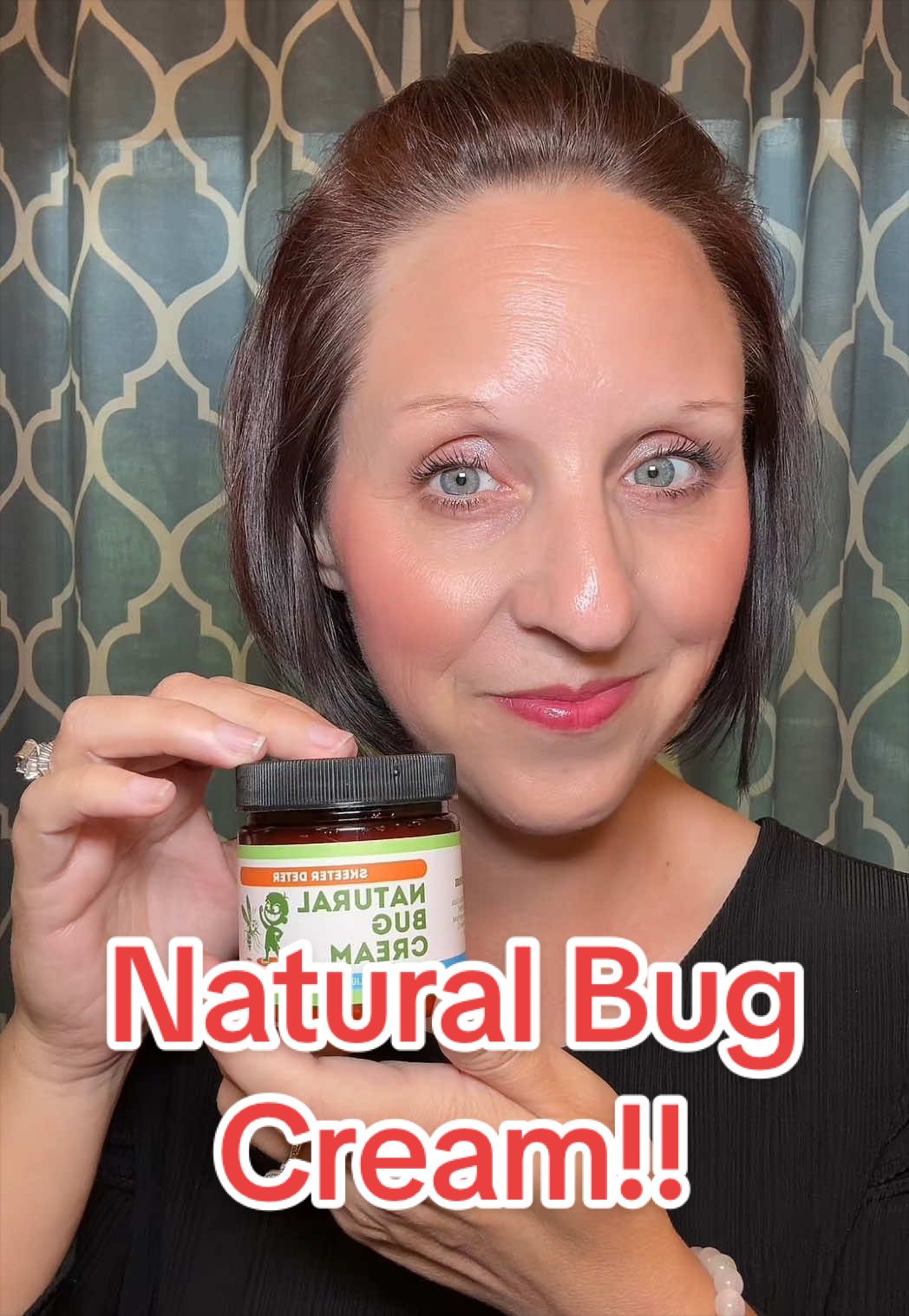TikTok post by @brittmeacham for Magnum Solace. Caption reads: [...] #mosquitos #naturalproducts @Magnum Solace....