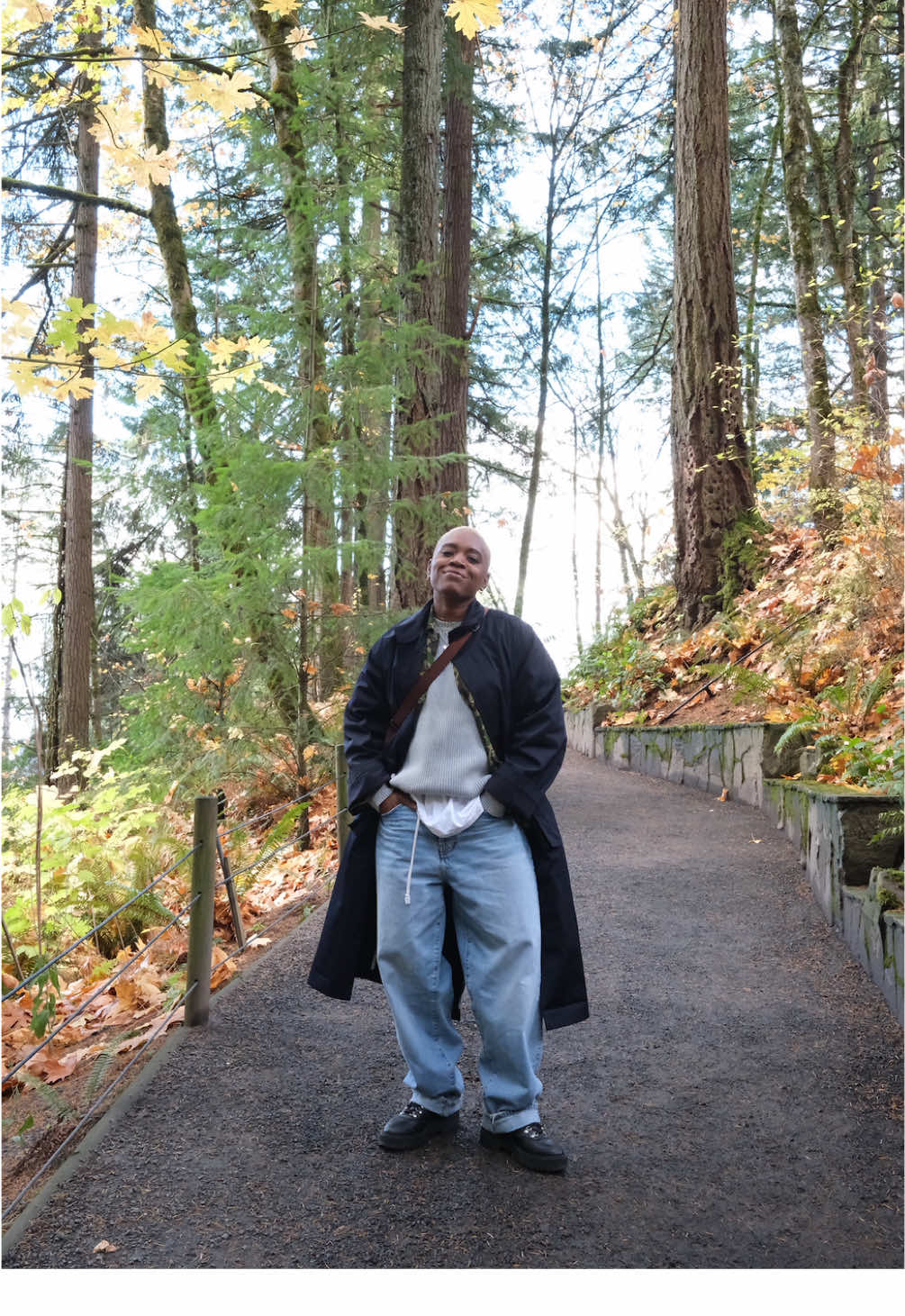 TikTok post by @iamjadefox for Travel Oregon. Caption reads: From nature, to the arts and food, Portland has so....