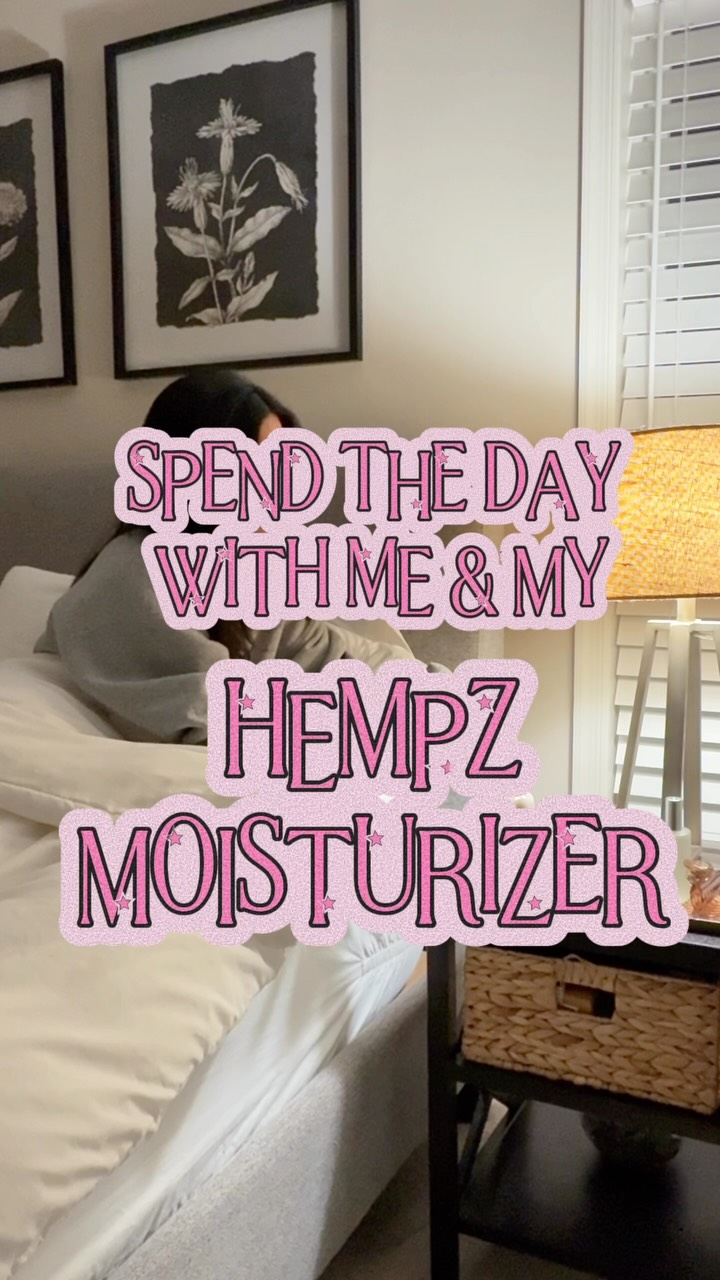 Instagram post by @carly.monzo for Hempz. Caption reads: [...] I’m obsessed with ALL 3 of these scents from....