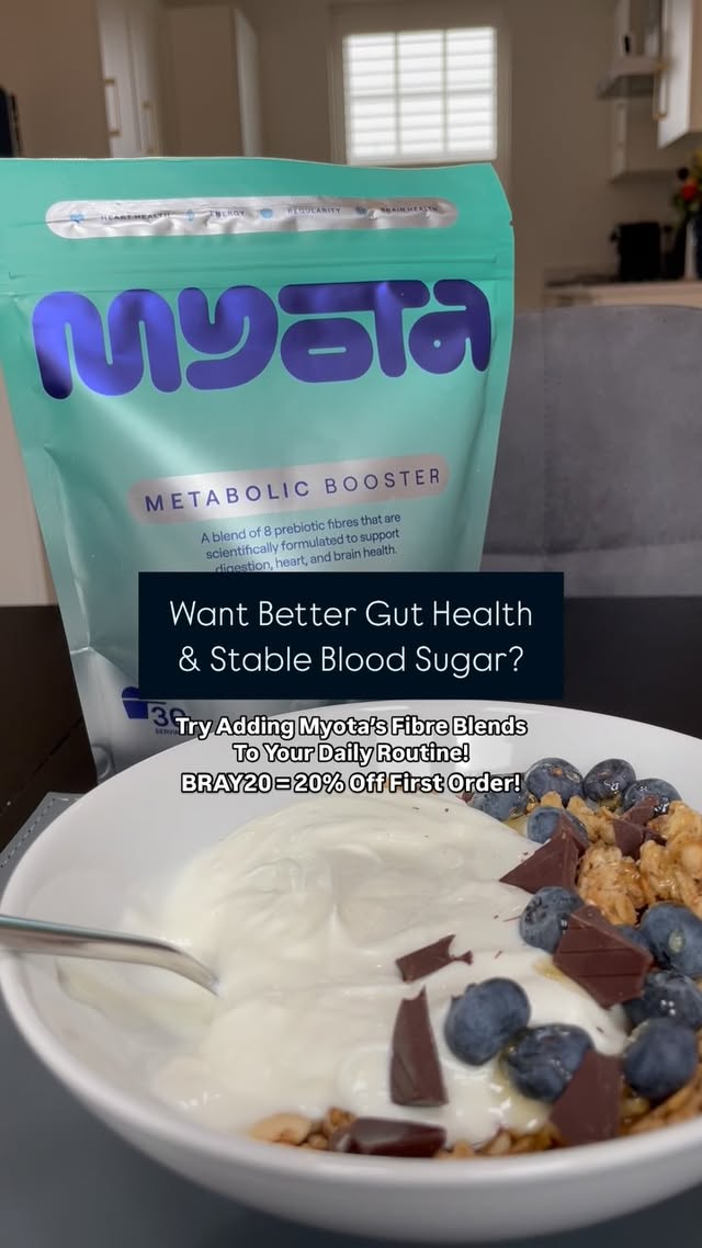 Instagram post by @prediabetescoaching for Myota. Caption reads: Curious.. What is Myota? ⬇️ #ad Simply… it’s a....