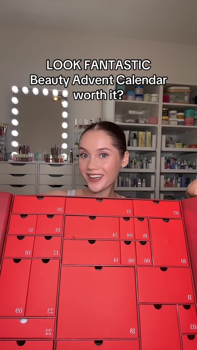 Instagram post by @sparklesandskin for REN Clean Skincare. Caption reads: LOOK FANTASTIC Beauty Advent Calendar is it worth....