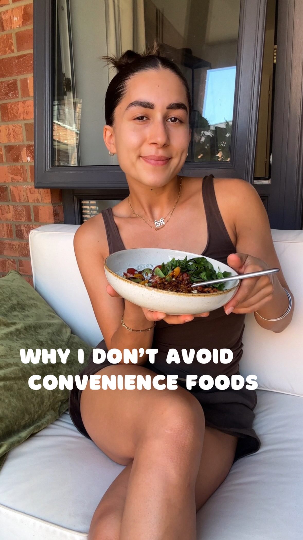 Instagram post by @sophiethenutritionist for BOL Foods. Caption reads: guess what? I’m a nutritionist and I eat....