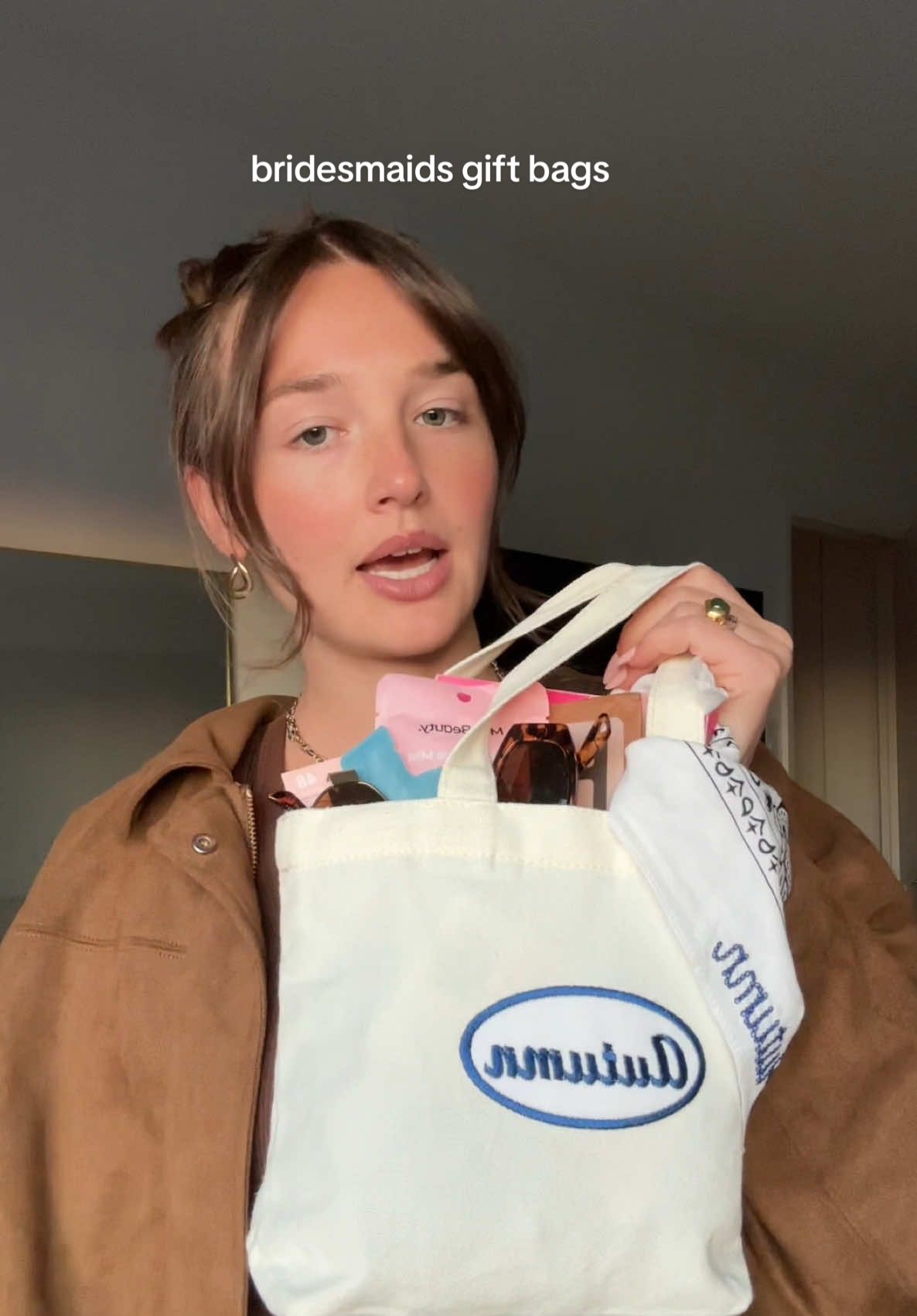 TikTok post by @autumn_gruber for Solawave. Caption reads: a little haul of everything i put in my....