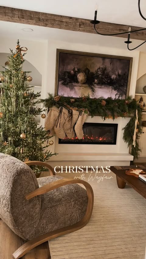Instagram post by an influencer for Wayfair. Caption reads: [...] + staple home items from @wayfair — comment....