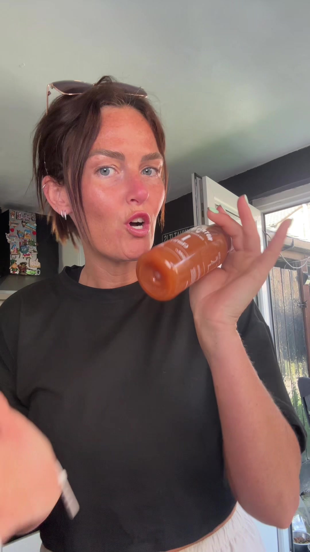 TikTok post by @beckimck for Nutriseed. Caption reads: @nutriseed Juice Cleanse now back on offer #juice....