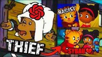 YouTube post by @mattneff for gimmeswag. Caption reads: FRANCINE PLAGIARIZED MY CHANNEL.