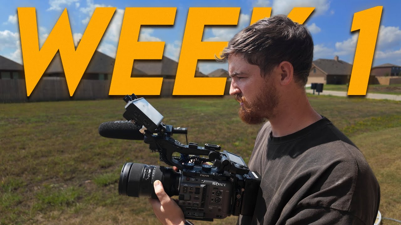 YouTube post by @lensofjared for CRDBAG. Caption reads: Starting a Production Company.