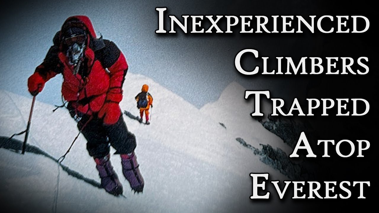 YouTube post by @FascinatingHorror for Vanity Fair. Caption reads: Trapped On The World's Highest Peak: The Mount....