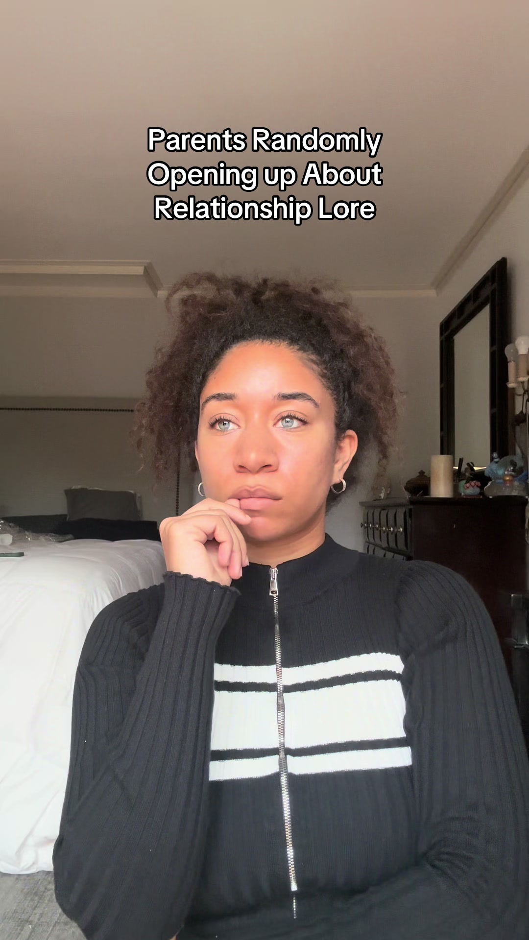TikTok post by @booboothafoocloset for Peacock TV. Caption reads: Like who is Reggie Dinkins??😭😭Watch the first....