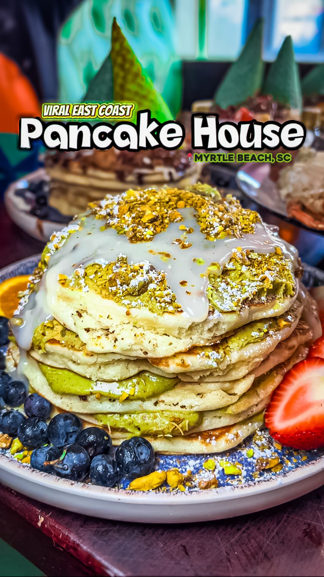 Instagram post by @raleighfoodtrap for Eater. Caption reads: 🗣West Coast can’t do this… 🥞

When you’re in the....