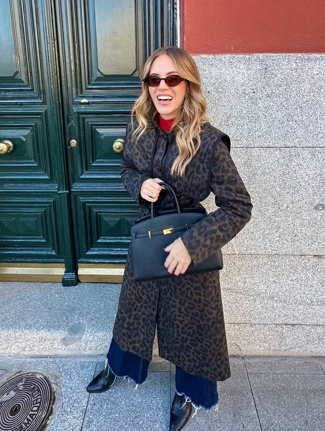 Instagram post by @morganinspain for Jimmy Fairly. Caption reads: [...] Purse: @demellierlondon Sunnies:....