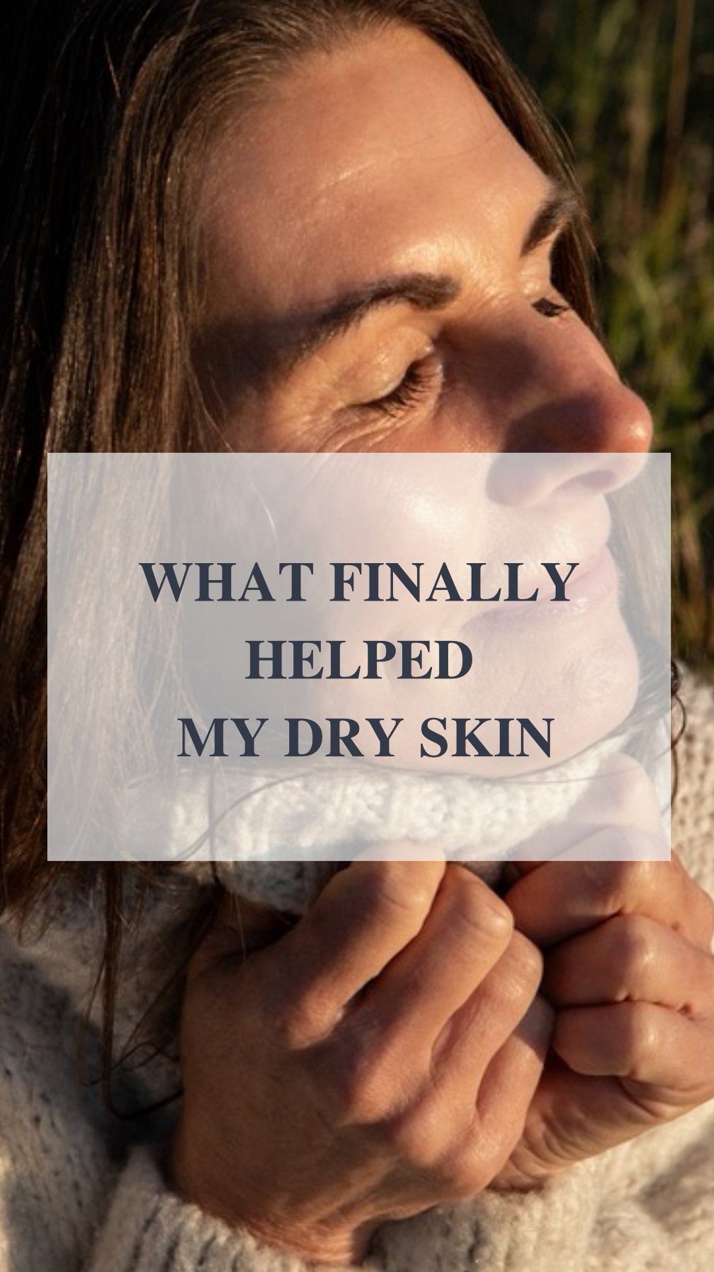 Instagram post by @gosimplified for Aveeno. Caption reads: Your reminder that dry skin season is here....