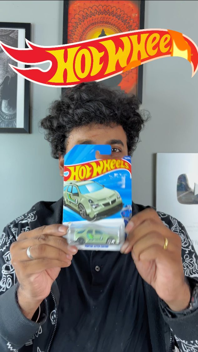 Instagram post by @_sketch_something_ for Hot Wheels. Caption reads: Customizing hotwheels 🔥💯#hotwheelsart.