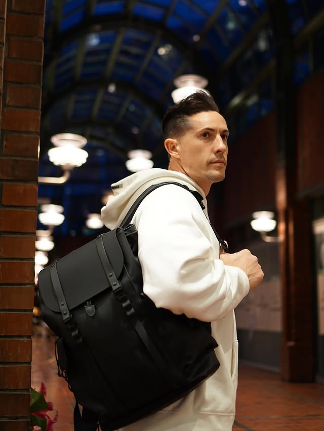 Instagram post by @rob_masch for Gaston Luga. Caption reads: .
.
@gastonluga bags in minimalist Scandinavian....