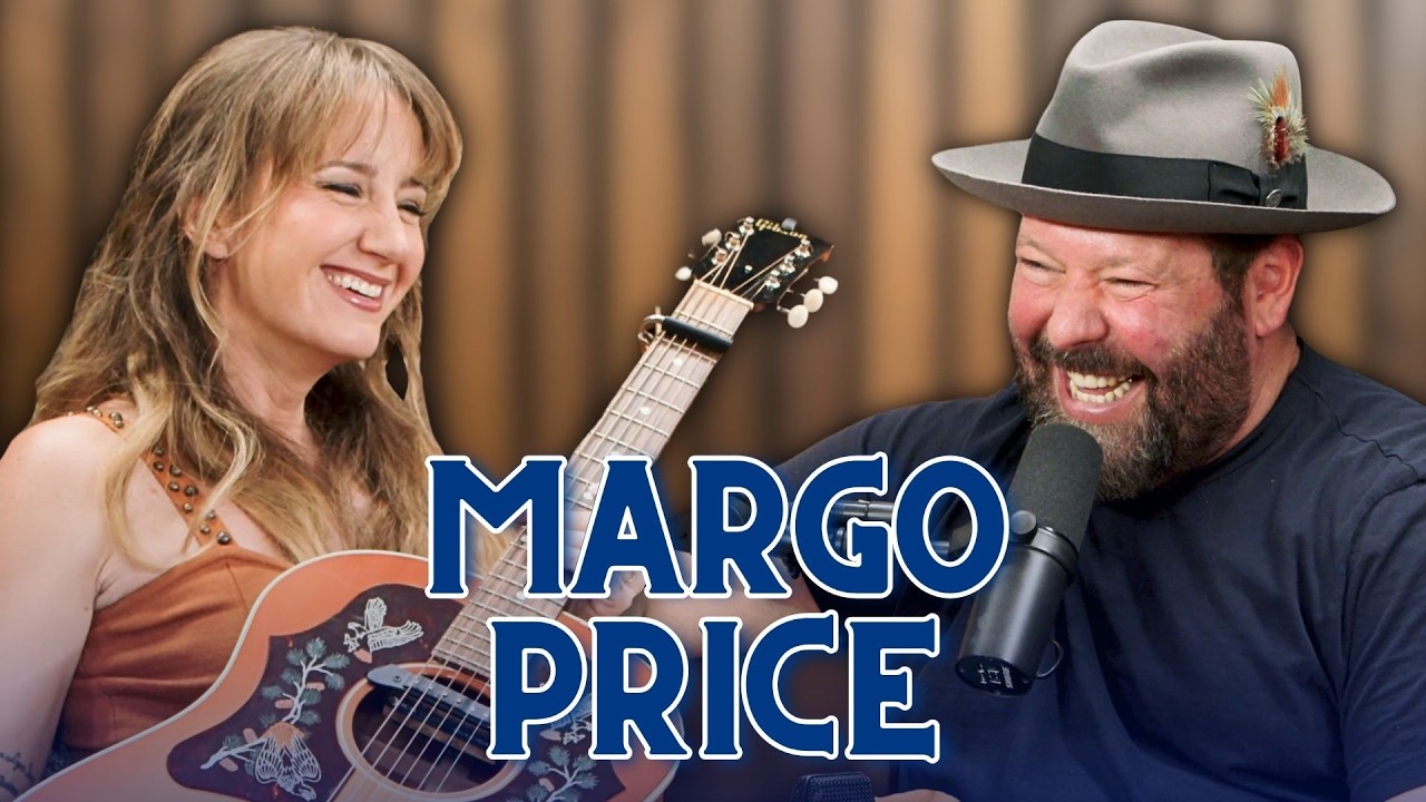 YouTube post by @bertkreischer for Benebone. Caption reads: Margo Price Got Pregnant at a Widespread Panic....