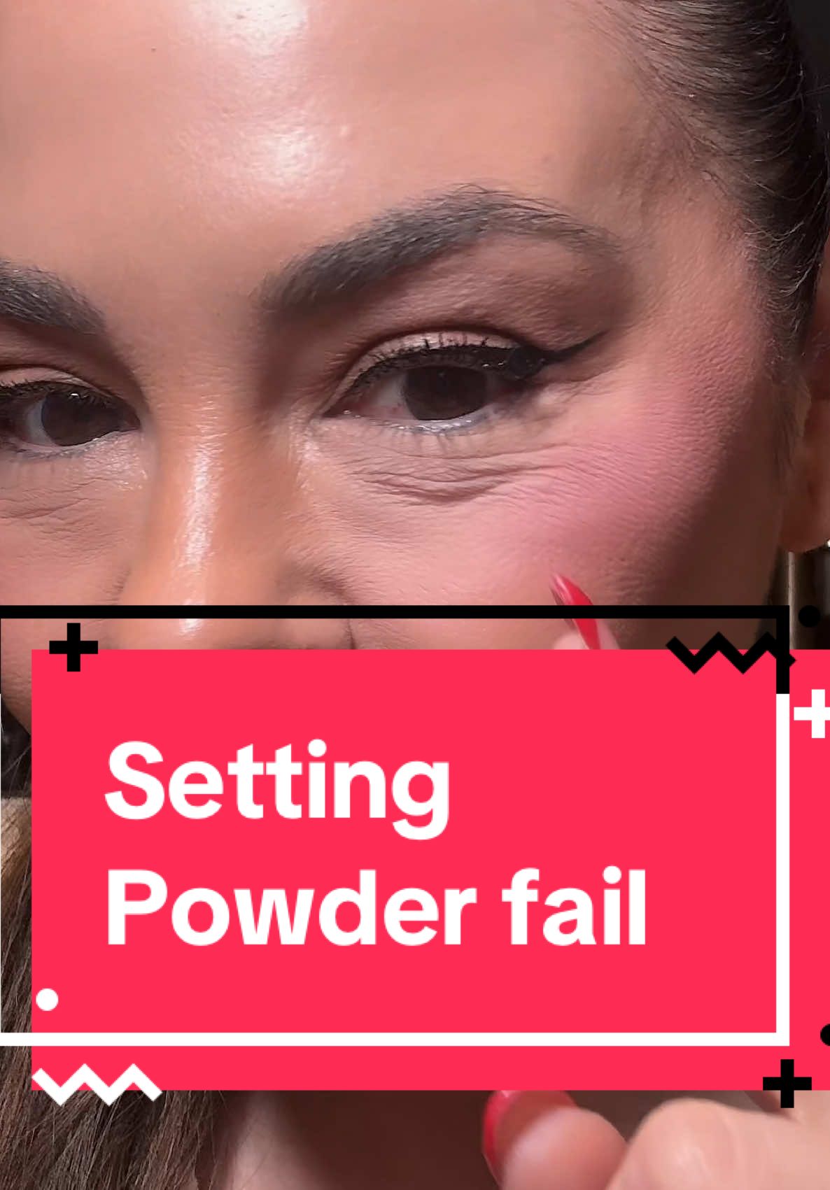 TikTok post by @ericataylor2347 for Kosas. Caption reads: [...] “mature”under eye with my @Kosas must haves....