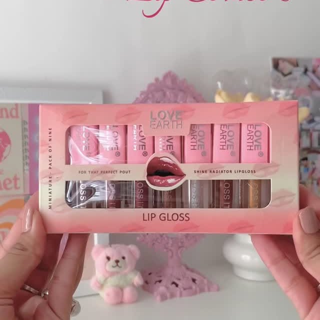 Instagram post by @mys.bella for LOVE EARTH. Caption reads: comment ‘lips’ for links 🔗🧸

you only need one....