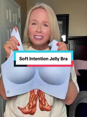 TikTok post by @kelleylivinglife for Soft Intention. Caption reads: @Soft Intention US This is the most comfortable....