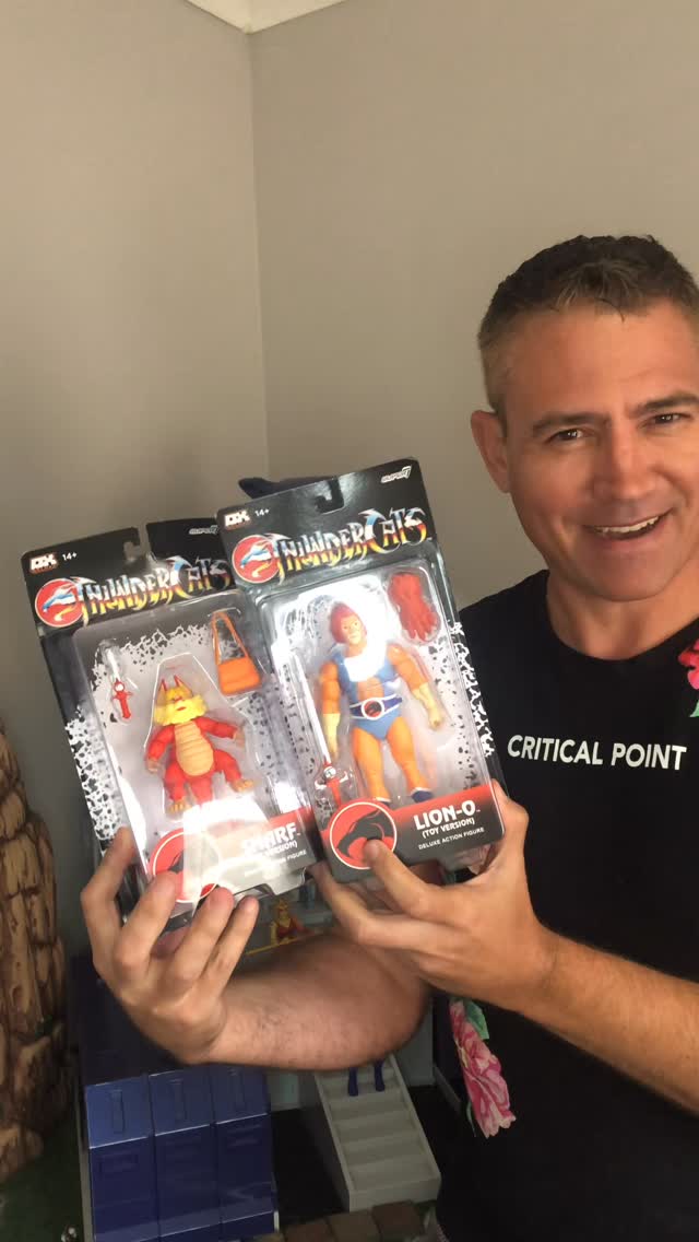 Instagram post by @wewantmorethundercats for Super7. Caption reads: How fantastic are these Wave 3 #super7deluxe....