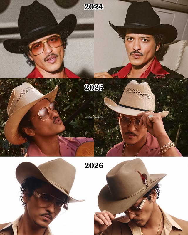 Instagram post by @marssars75 for Stetson. Caption reads: 🤠 Stetson x Ricky Regal collabs over the years....