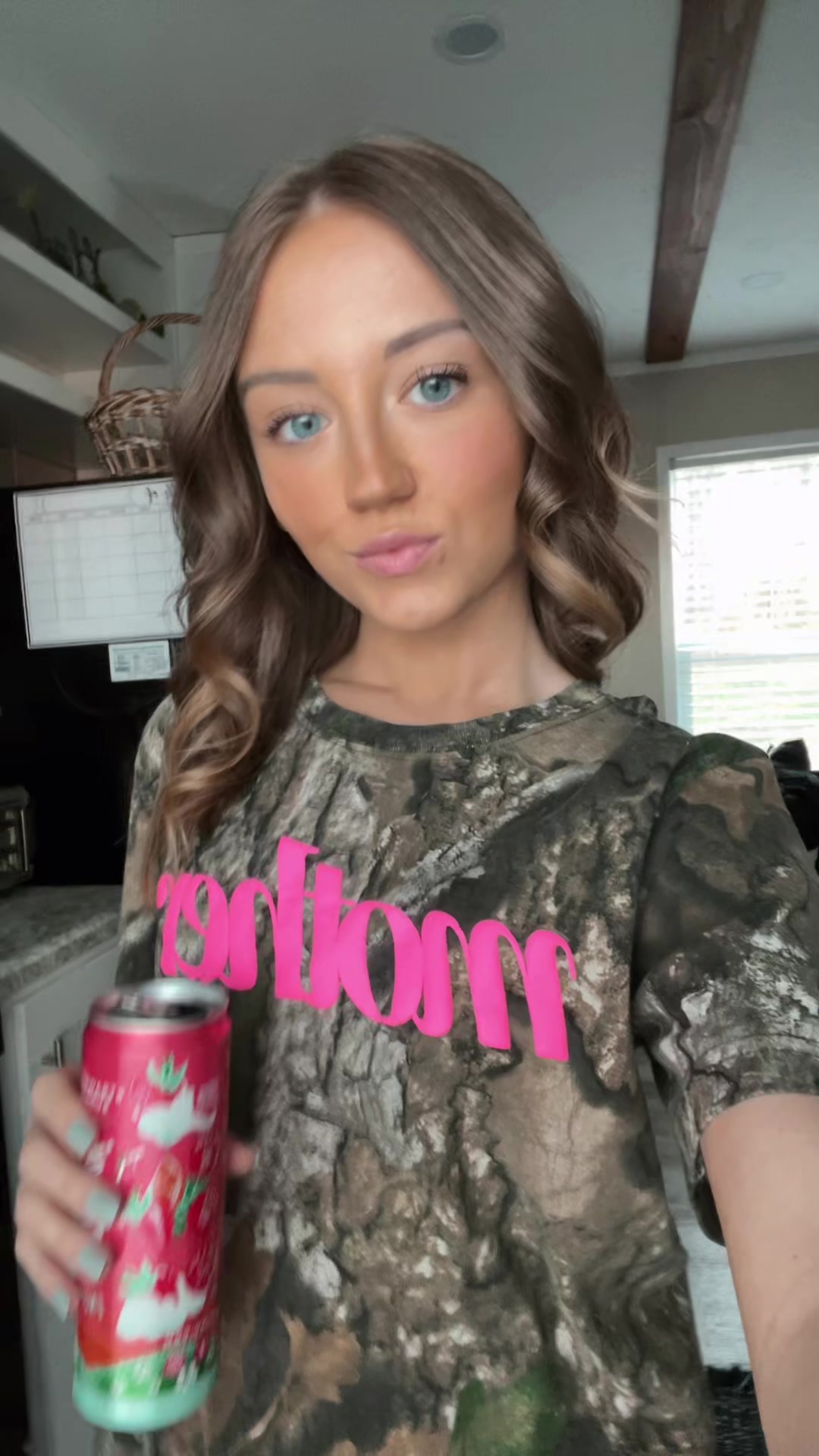 TikTok post by @jenaenae06 for United Monograms. Caption reads: [...] #mom #brunette #tiktokshop @United Monograms....