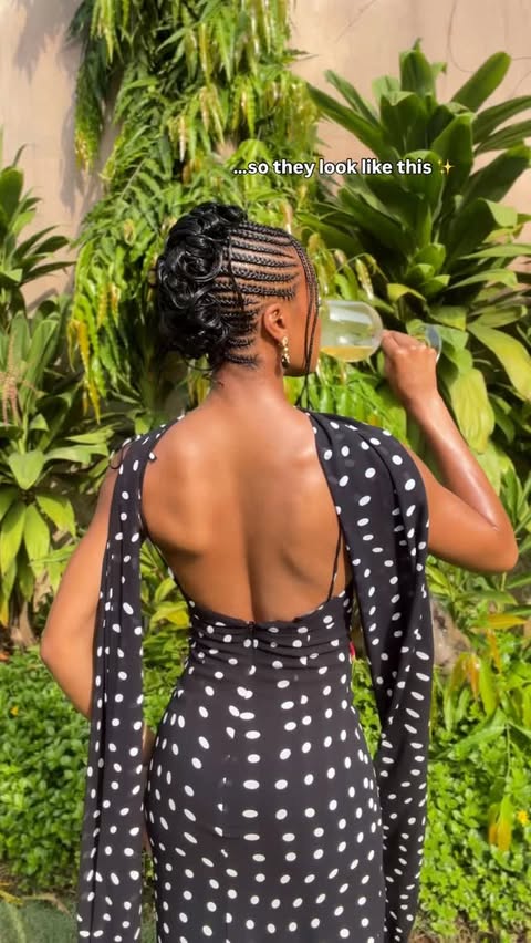 Instagram post by @tobi_ojora for REVOLVE. Caption reads: [...] #explore #wellnesstips #tonedarms....