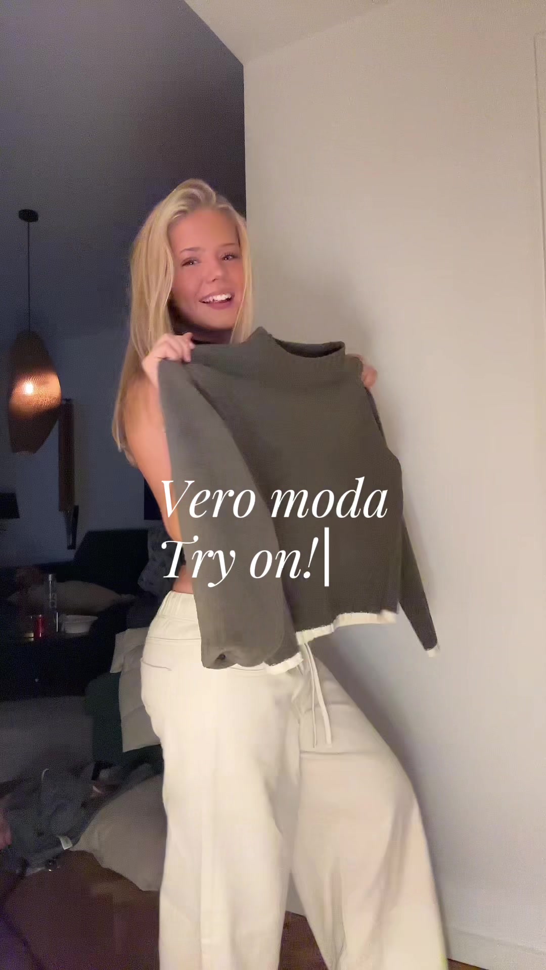 TikTok post by @zalewska.maja for VERO MODA. Caption reads: Absolut favs from @VERO MODA (reklame) #fall....