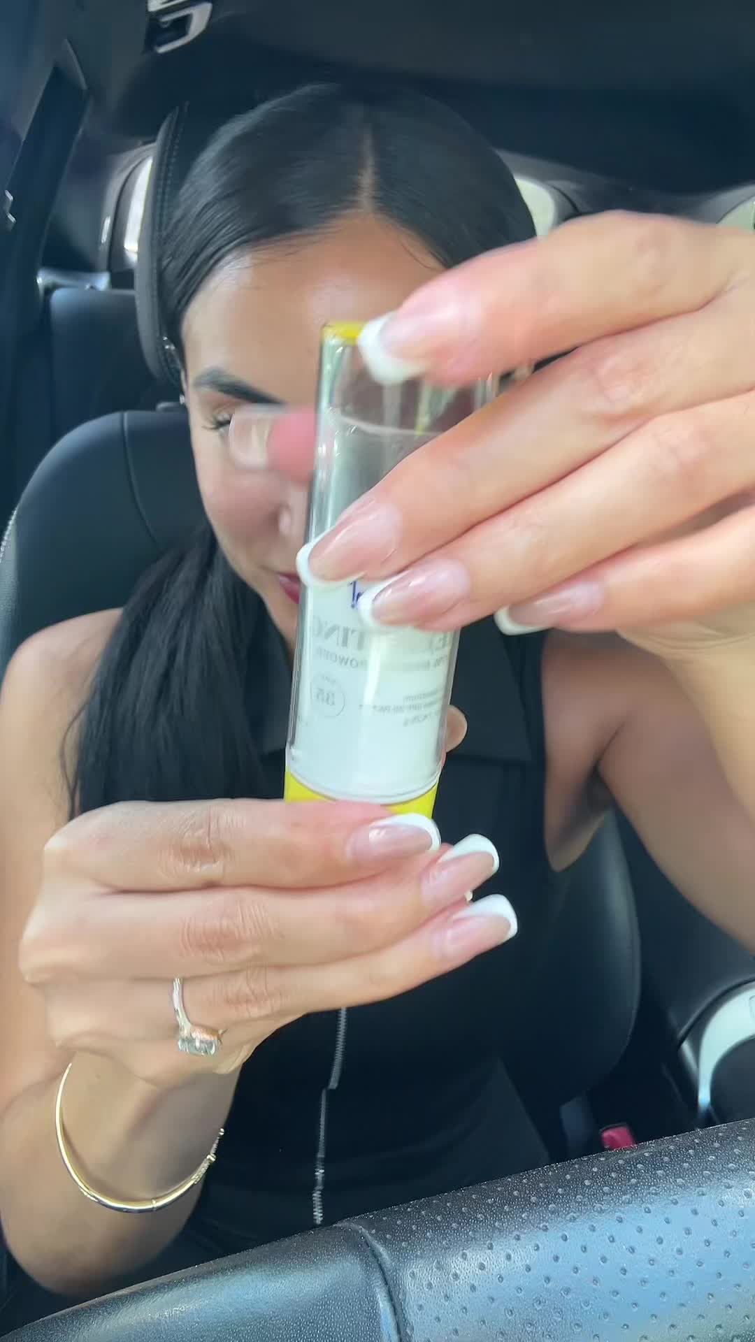 TikTok post by @tutifit92 for Supergoop. Caption reads: @Supergoop #mineralspf #mineralsunscreen [...].