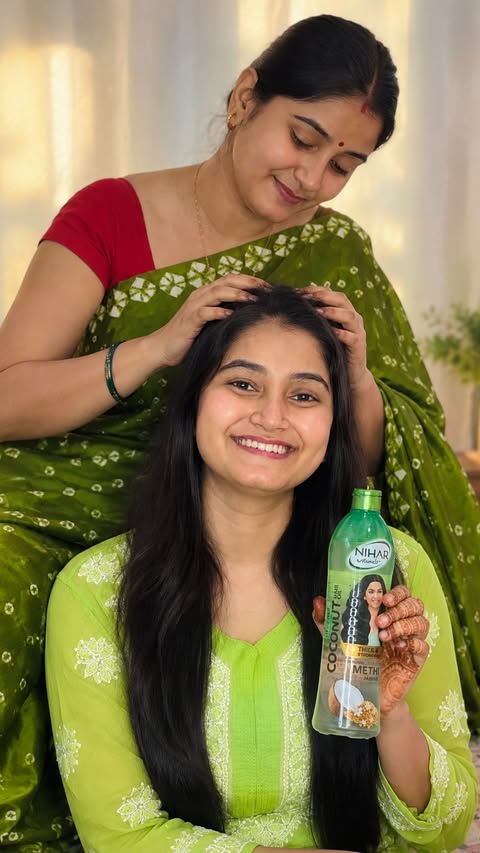 Instagram post by @mithilamanners for Nihar Naturals. Caption reads: [...] ki care, iss baar ignore nahi karna! Nihar....