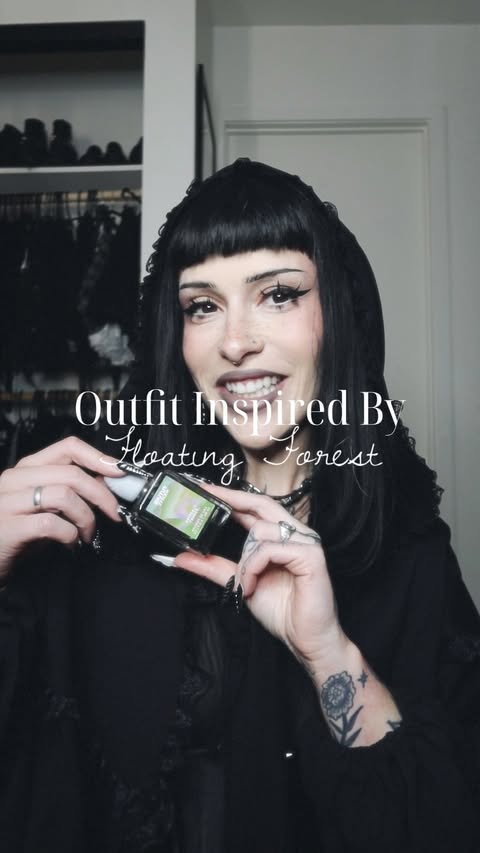 Instagram post by @yung.planet for Future Society. Caption reads: [...] SCENT for you. Floating Forest by....