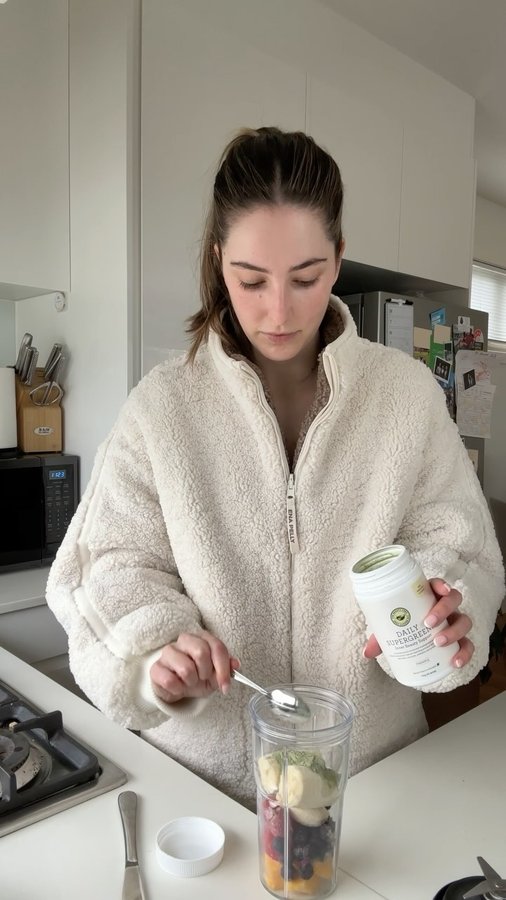 Instagram post by @joannafleming for The Beauty Chef. Caption reads: [...] self-employed 🙃 I’ve been adding The Beauty....