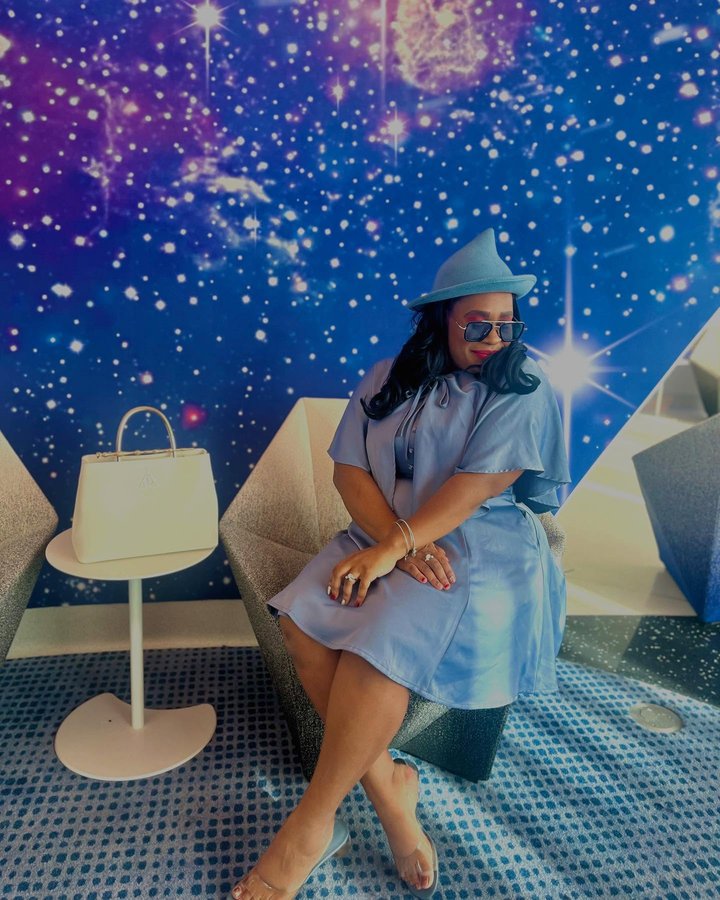 Instagram post by @magicallyamberr for FUN.com. Caption reads: Couldn’t make it to Japan so Stella Nova said Come....