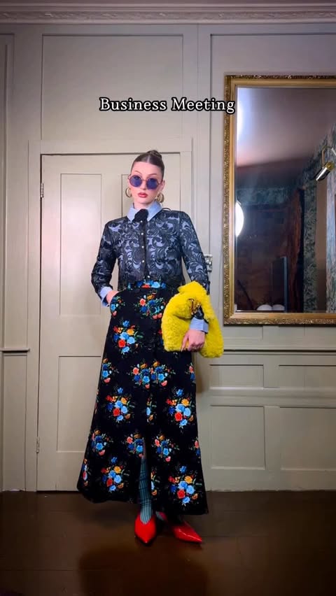 Instagram post by @evelilycp for Scarlett Gasque. Caption reads: The @scarlettgasque set of elegance and....