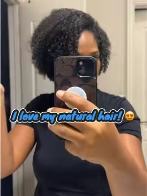 TikTok post by @libra_ne7 for Kaleidoscope Hair Products. Caption reads: [...] #hairgel #blackhaircare....