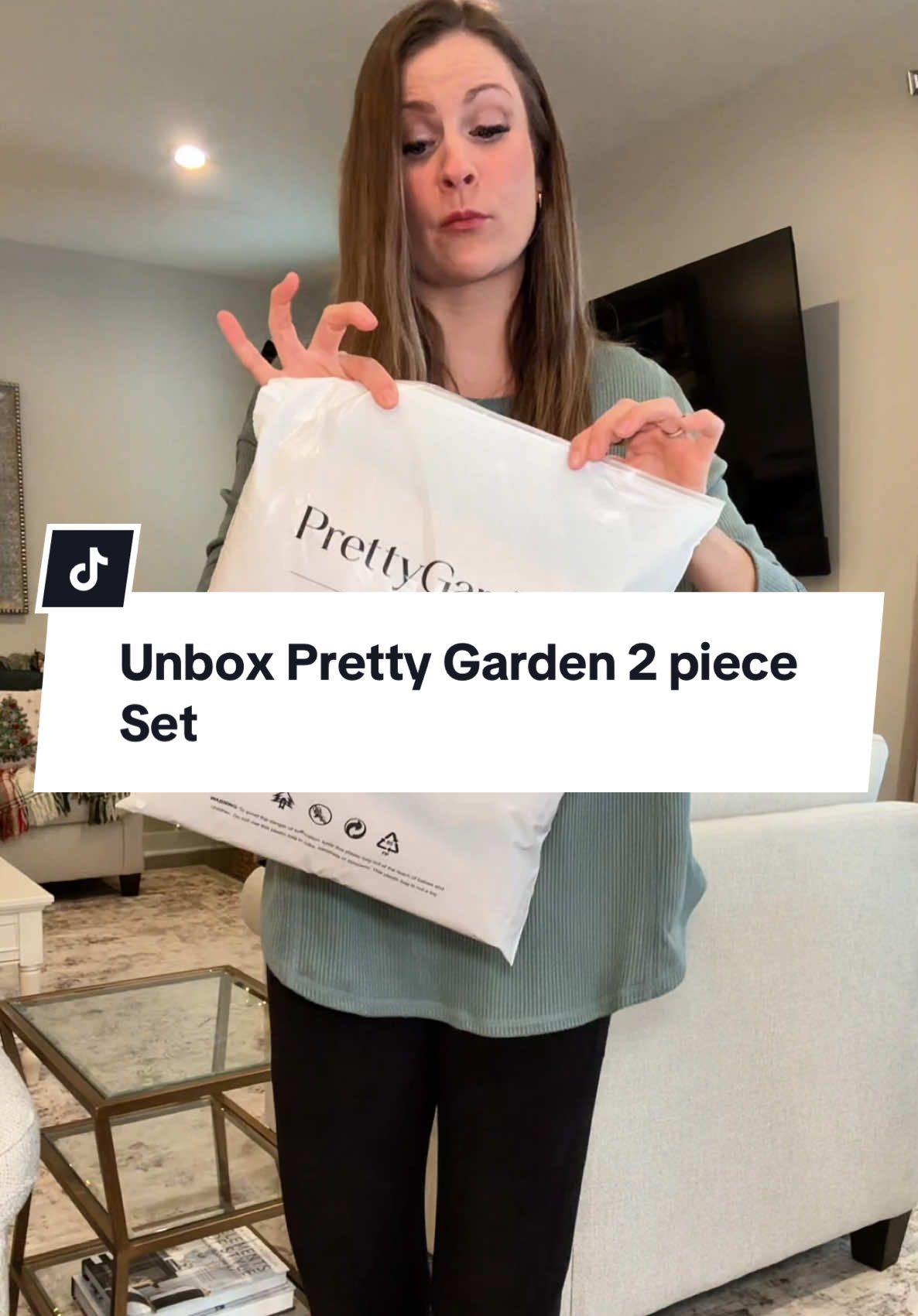TikTok post by @nataliegammonley for PrettyGarden. Caption reads: Buttery soft and thick @PrettyGarden did it again ....