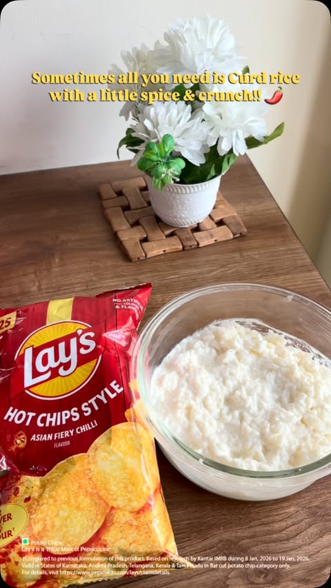 Instagram post by @the.escaped.insider for Lay's. Caption reads: [...] combo, addictive flavour, snack lover]....