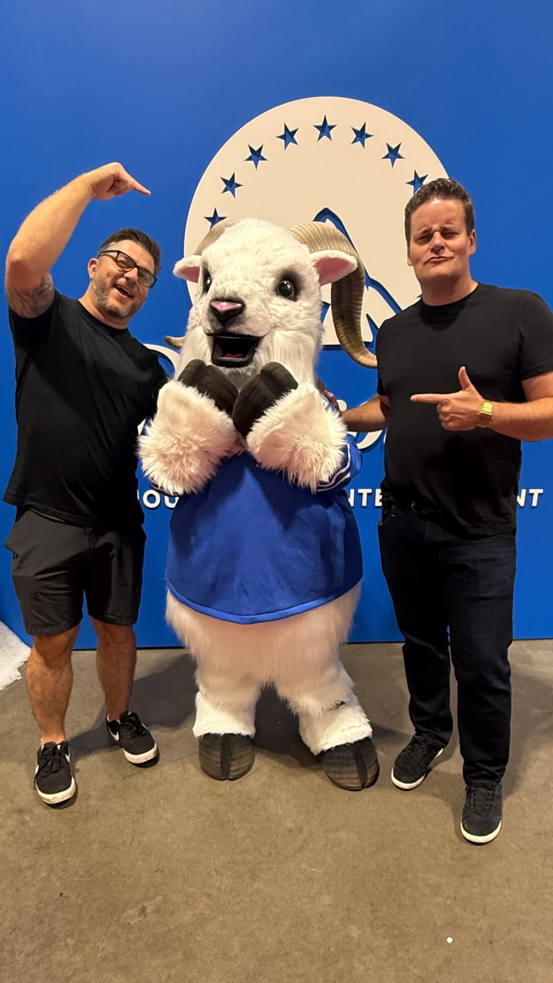 Instagram post by @adamwylde for Paramount+ DE. Caption reads: PAW Patrol, Yellowstone, A Quiet Place… we....