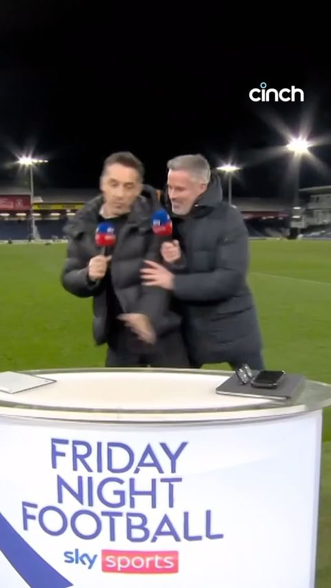 Instagram post by @23_carra for CINCH. Caption reads: @gneville2 and @23_carra show us how it’s done 😂.