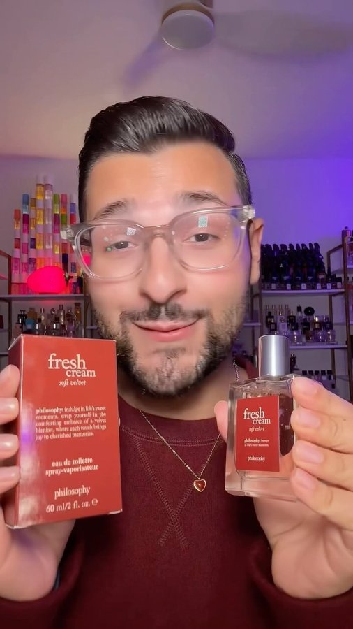 Instagram post by an influencer for philosophy. Caption reads: @lovephilosophy makes one of my all-time [...].