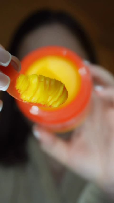 Instagram post by @jgerenaia_victoria for APRILSKIN. Caption reads: @aprilskin_global 🥕🧡

#APRILSKIN....