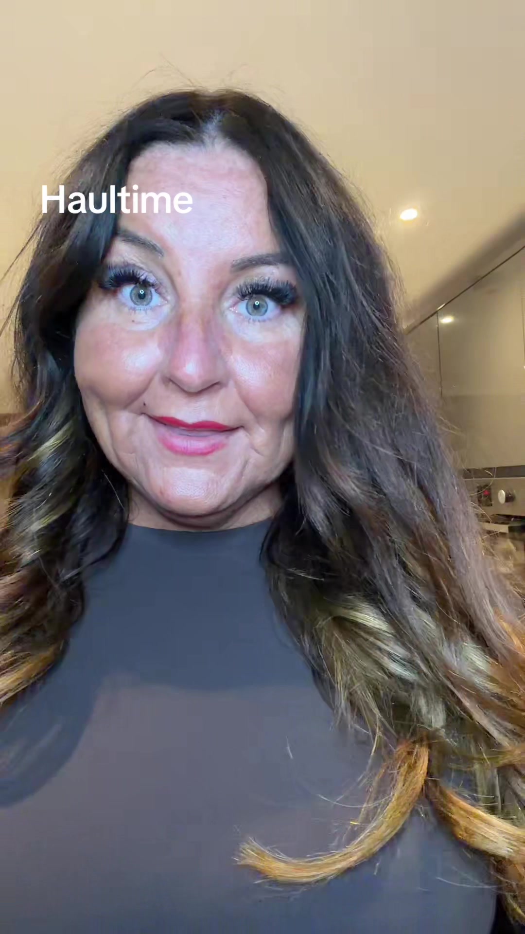 TikTok post by @natashalovesfashion for TikTok Shop. Caption reads: Next and TikTok shop haul #nexthaul #joules #haul....