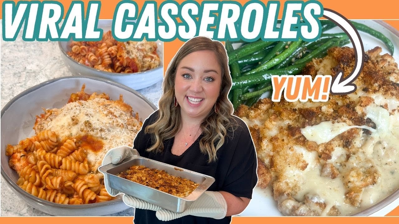 YouTube post by @jessicaodonohue for LIKEtoKNOW.it. Caption reads: 2 MUST TRY VIRAL CASSEROLES THAT WILL LEAVE YOU....