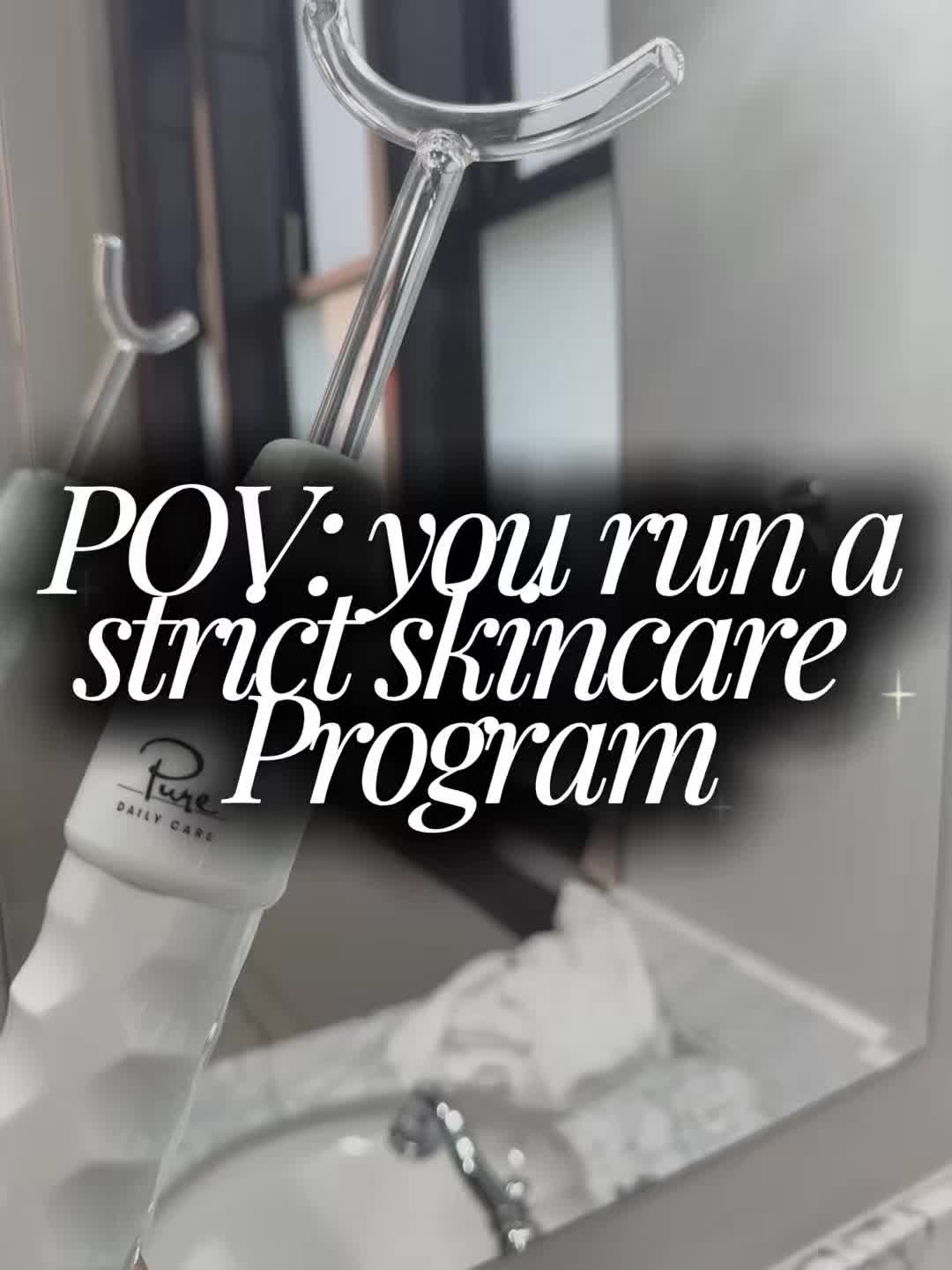 TikTok post by @faethefierce for Pure Daily Care NuDerma Wand. Caption reads: [...] wand on this too. • • • @Pure Daily Care....