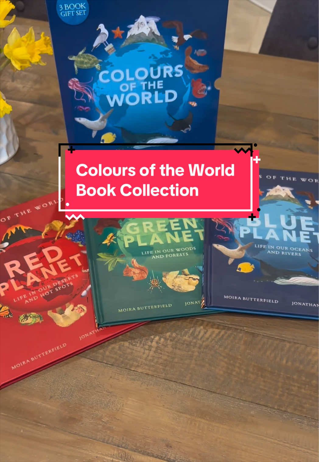 TikTok post by @viral_tok_shop for Books2Door. Caption reads: [...] about our beautiful planet thank you....