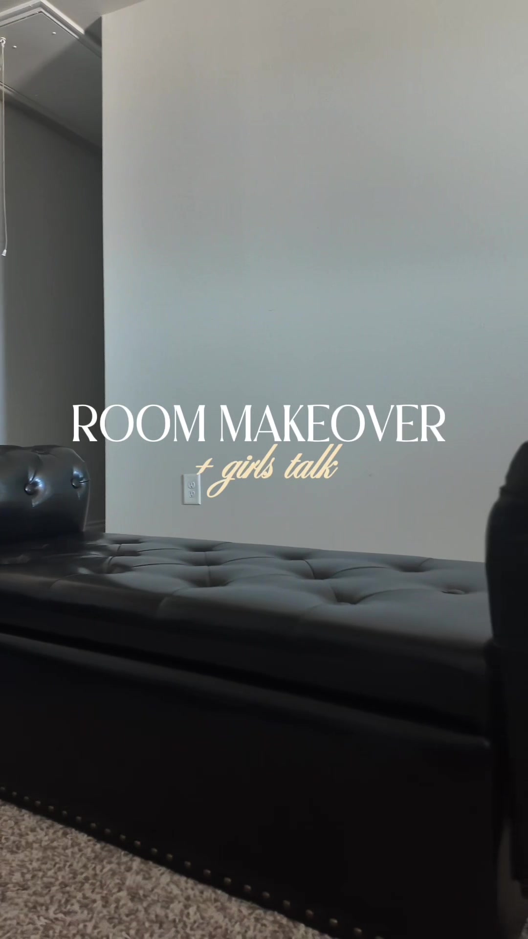 TikTok post by @iiiamneishaa for Vabches. Caption reads: @Vabches Official room is coming together 🫣 so....